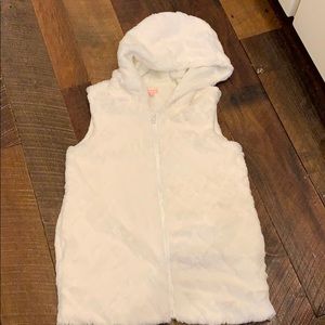 Faux fur vest